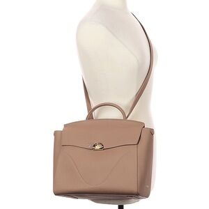 OLEADA Wavia Leather Handbag Latte NWOT